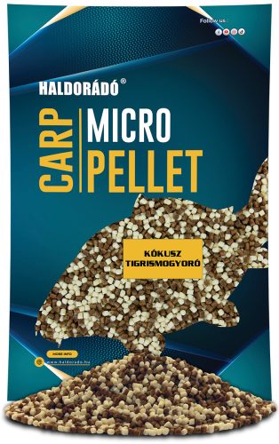 Haldorádó - Carp Micro Pellet - Kókusz + Tigrismogyoró