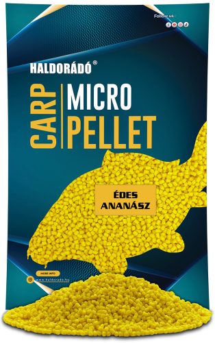 Haldorádó - Carp Micro Pellet - Édes Ananász