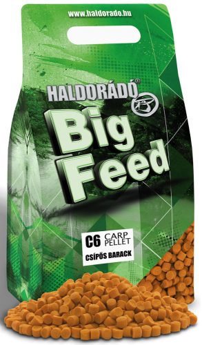 Haldorádó - Big Feed - C6 Pellet - Csípős Barack 2 kg