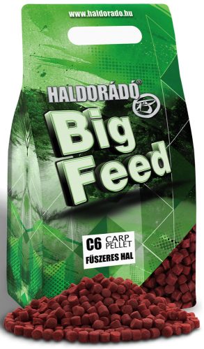 Haldorádó - Big Feed - C6 Pellet - Fűszeres Hal 2 kg