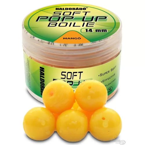 Haldorádó - Super Soft Pop Up Boilie 14mm Mango