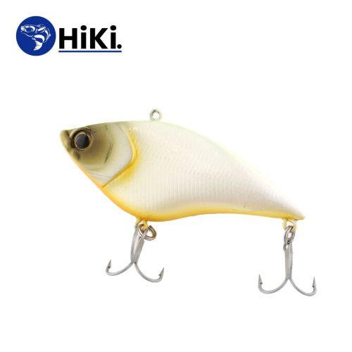 Hiki - Wobbler Vib 75mm 25g Sárga-Fehér