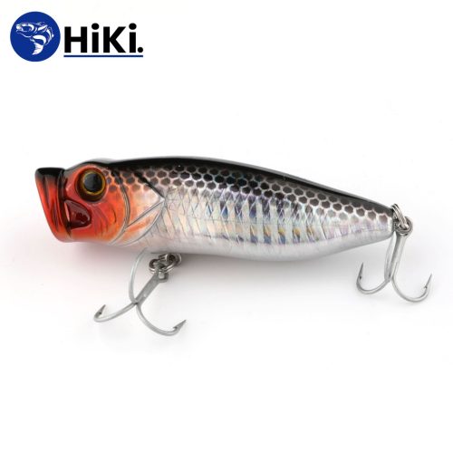 Hiki - Popper 80mm 17g Zöld-Ezüst