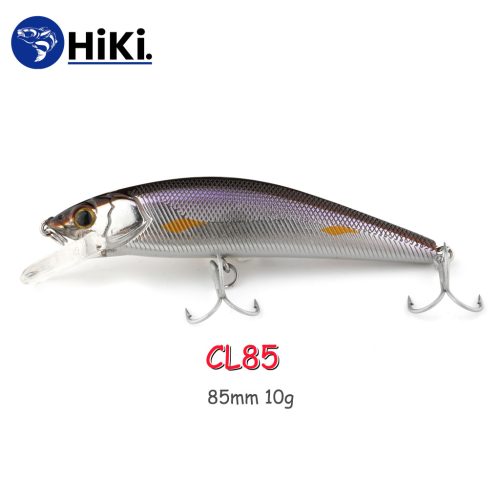 Hiki - Minnow 85mm 10g Ezüst-Barna