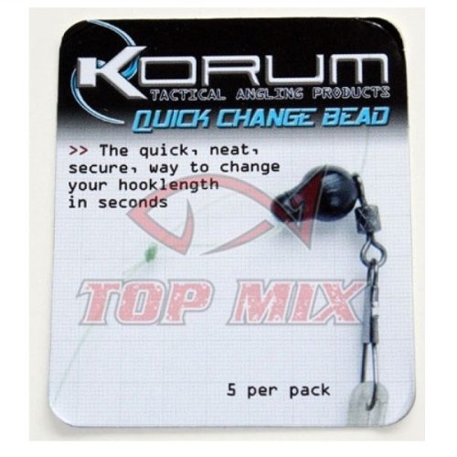 Korum - Quick Change Beads - Standard Camou 8 db/cs