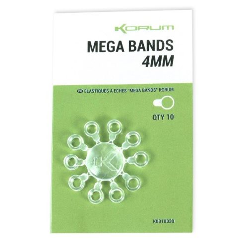 Korum - Mega Bands 4mm 10db/cs