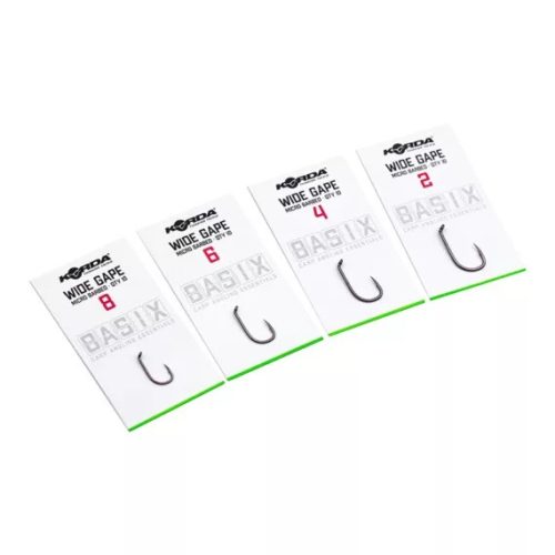 Korda - Basix Wide Gape Horog 2-es