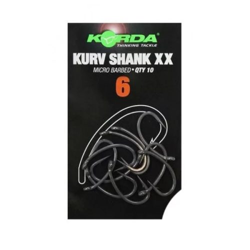 KORDA - KURV SHANK XX MICRO BARBED HOROG 2-ES