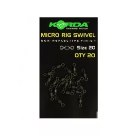 Korda - Micro Rig Swivel 20  20Pcs