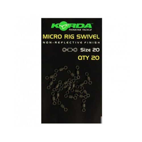 Korda - Micro Rig Swivel 20  20Pcs