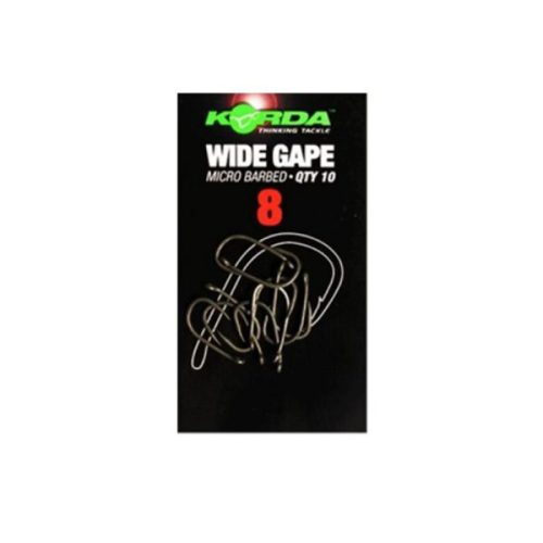 Korda - Wide Gape Barbless  Horog 10-es