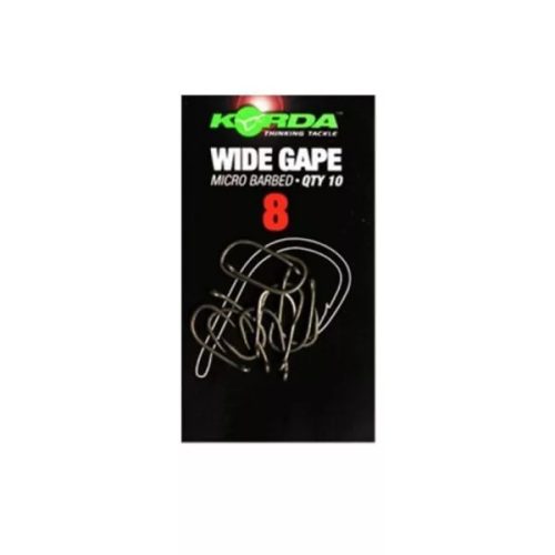 Korda - Wide Gape Barbless Horog 2-es