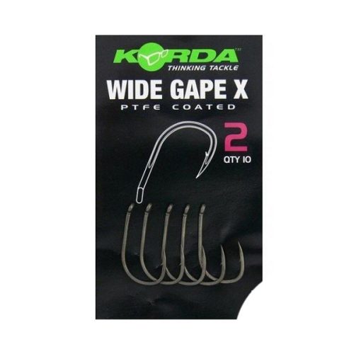 Korda - Wide Gape X Micro Horog 6-os