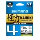 Shimano - Line Kairiki 4 300m 0.13mm M.Green