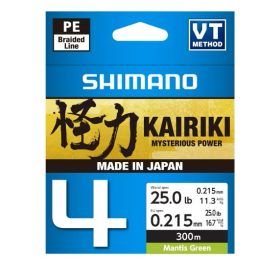 Shimano - Line Kairiki 4 300m 0.215mm M.Green