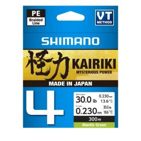 Shimano - Line Kairiki 4 300m 0.23mm M.Green