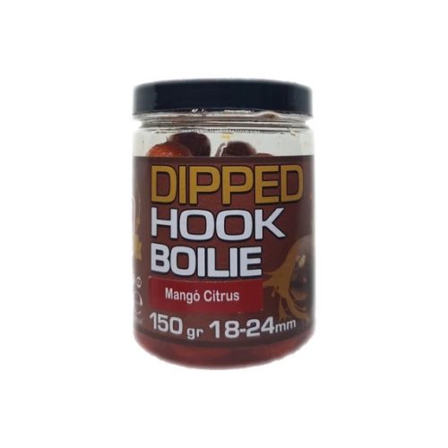 MBAITS - Dipped Hook Boilie 18-24mm Mangó Citrus 150g