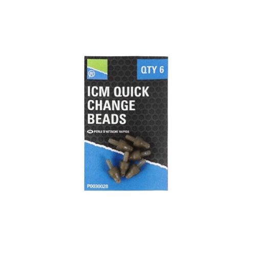 Preston - ICM Inline Quick Change Bead 6 db/cs