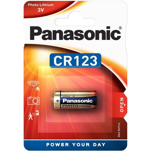 Panasonic - Lithium CR123 1db