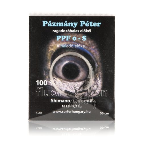 Pázmány Péter - Fluorocarbon előke Shimano 0,35mm 50cm Eggsnap