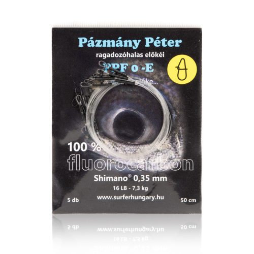 Pázmány Péter - Fluorocarbon előke Shimano 0,35mm 50cm Standard