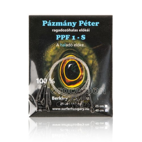Pázmány Péter - Fluorocarbon előke Berkley 0,51mm 40cm Standard