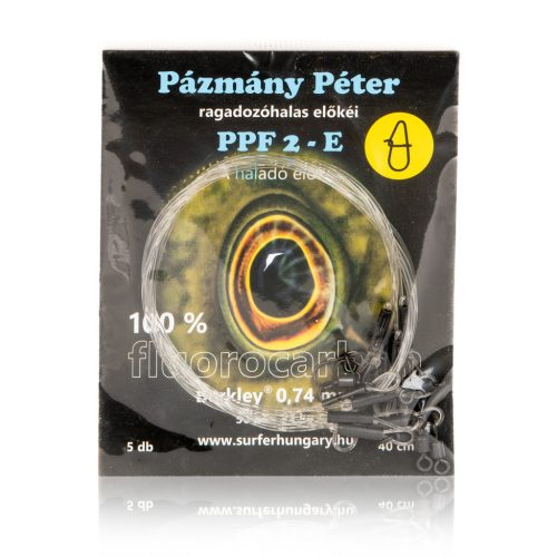 Pázmány Péter - Fluorocarbon előke Berkley 0,74mm 40cm Eggsnap