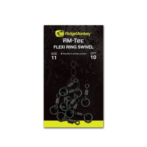 Ridgemonkey - Rm-Tec Flexi Ring Swivel 11 Karikás Forgó (-30)