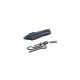 Ridgemonkey - Connexion Uni Lead Clip Ólomklipsz Silt Black 5db