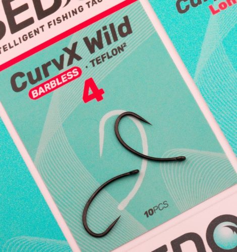 Sedo - CurvX Wild Barbless Size 4-es 10db/cs