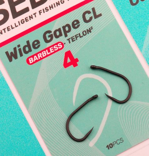 Sedo - Wide Gape CL Barbless Size 4-es 10db/cs