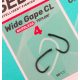 Sedo - Wide Gape CL Barbless Size 10-es 10db/cs