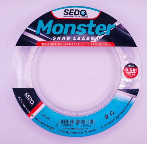 Sedo - Monster Snag Leader 100m 0,40mm