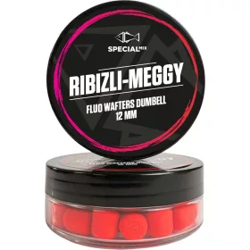 Speciál Mix - Fluo Wafters Dumbell 12mm Ribizli-Meggy