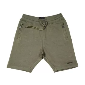 Sonik - Green Fleece Rövidnadrág M-es