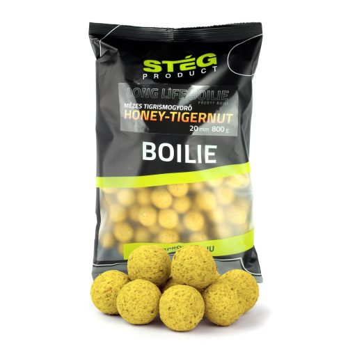 Stég Product - Long Life Boilie 20mm Mézes-Tigrismogyoró 800g