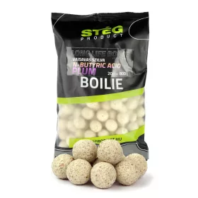 Stég Product - Long Life Boilie 20mm Vajsavas- Szilva 800g