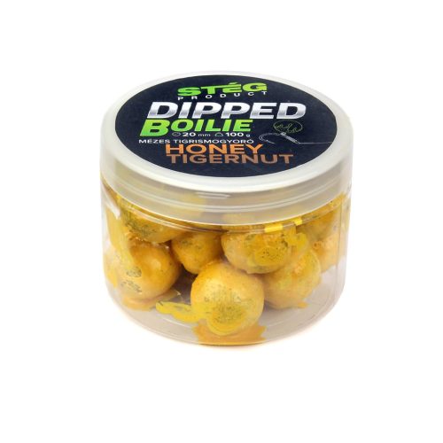 Stég Product - Dipped Boilie 20mm Mézes Tigrismogyoró 100g