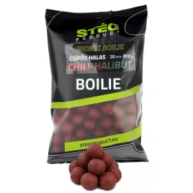 Stég Product - Bionic Boilies 20mm Chili-Halibut 800g