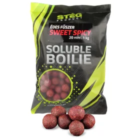 Stég Product - Soluble Boilie 20mm Sweet Spicy