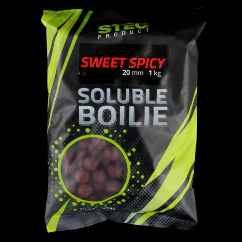 Stég Product - Soluble Boilie 20mm Sweet Spicy