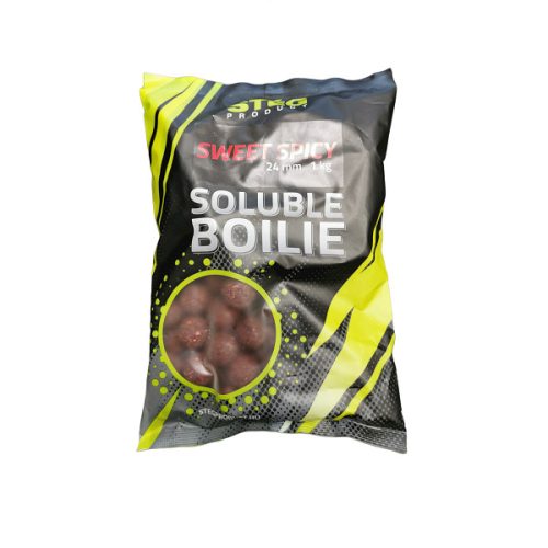 Stég Product - Soluble Boilie 24mm - Sweet Spicy 1kg