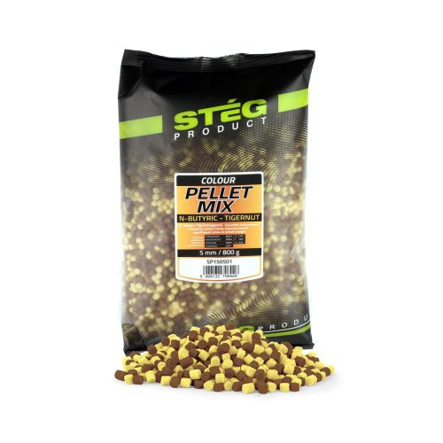 Stég Product - Pellett Mix 5mm Vajsav-Tigrismogyoró 800g