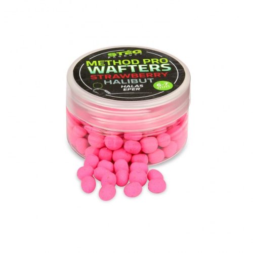 Stég Product - Method Pro Wafters 6-7mm Strawberry-Halibut
