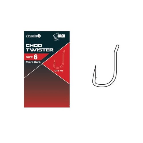 Nash - Chod Twister Size 8-as Barbless