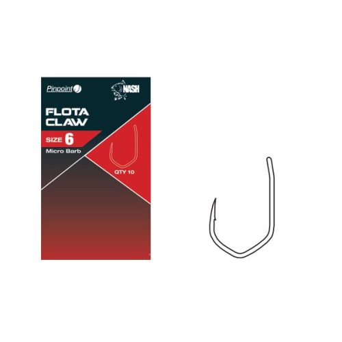 Nash - Flota Claw Size 8-as Barbless