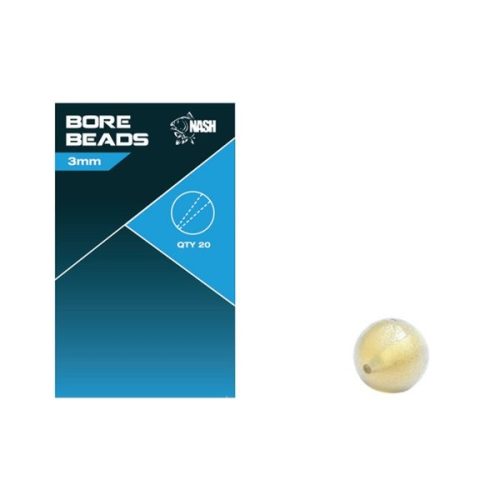 Nash - Soft Taper Bore Beads 3mm