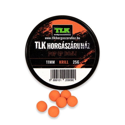 TLK - Pop Up Bojli 11mm - Krill - Fluo Narancs