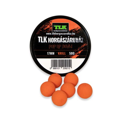 TLK - Pop Up Bojli 17mm - Krill - Fluo Narancs