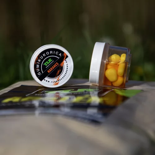 TLK - Gumikukorica 10mm - Narancs 10db/cs